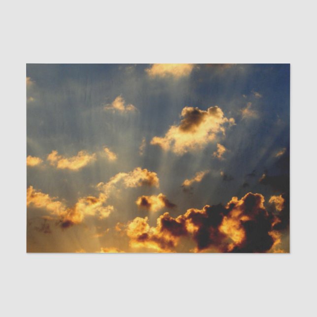 Papel De Seda Puesta del sol (Anverso)