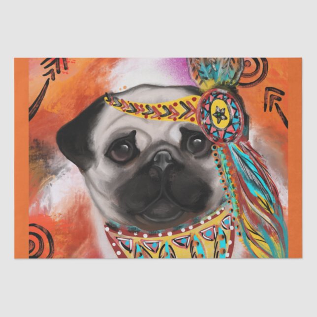 PAPEL DE SEDA PUG (Anverso)