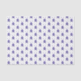 Papel De Seda Pulpo Estilizado Vintage Brazos Extendidos #2 Azul