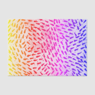 Papel De Seda Punto Colorido Abstracto