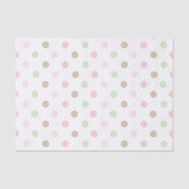 Papel De Seda Punto pastel (Anverso)