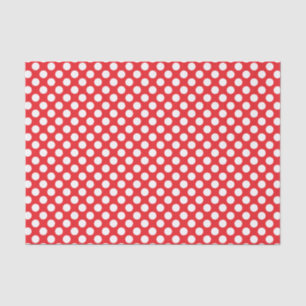 Papel De Seda Punto Polka Blanco sin foco - fondo de Personaliza