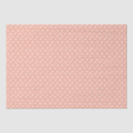 Papel De Seda Punto Polka Rosa de Rubor bonito