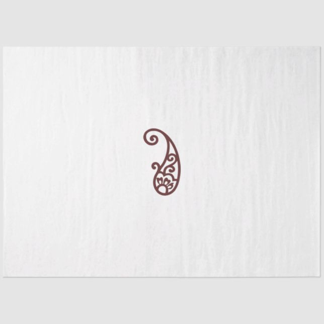 Papel De Seda Punto rojo (Anverso)