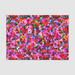 Papel De Seda Puntos de celebración-3-colores de la fruta-