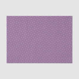 Papel De Seda Puntos de Polka Gris sobre fondo morado