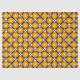 Papel De Seda Puntos dorados luminosos Patrón de celosía negro b