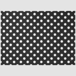 Papel De Seda Puntos HAMbyWG Negro con Cualquier Color