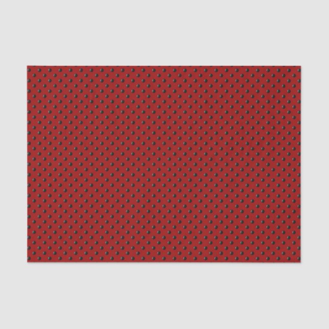 Papel De Seda Puntos-Ladybug-Red-and-Black- (Anverso)