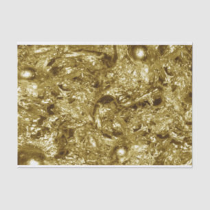 Papel De Seda PURE GOLD Abstract Pattern + tu texto / foto