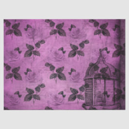Papel De Seda Purple Bee Series Design 8