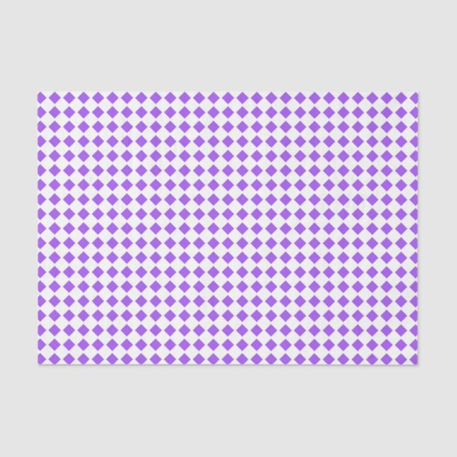 Papel De Seda Purple Check (serie Purple de diseño 14) (Anverso)