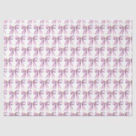 Papel De Seda Purple Coquette Bow