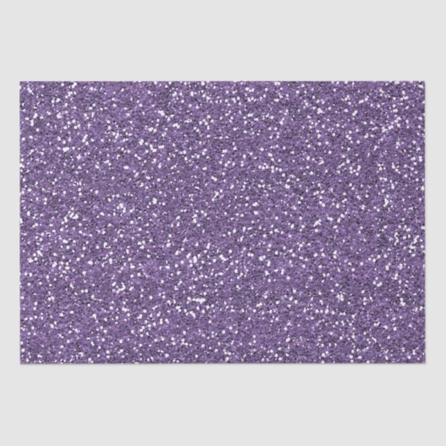 Papel De Seda Purple Faux Purpurina (Anverso)