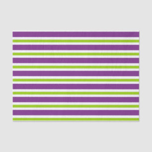 PAPEL DE SEDA PURPLE GREEN WHITE HALLOWEEN STRIPES