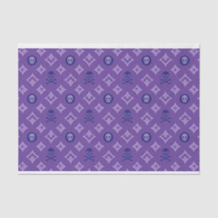Papel De Seda Purple Halloween Louis Vuitton Pattern