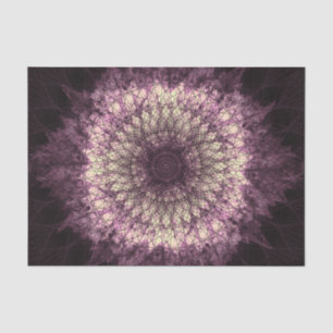Papel De Seda Purple Mandala