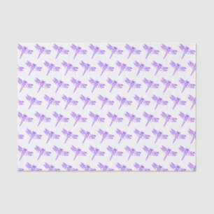 Papel De Seda Púrpura Dragonfly Pastel Niños Patrón Niña Bebé