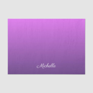 Papel De Seda Púrpura personalizado