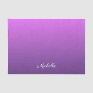 Papel De Seda Púrpura personalizado