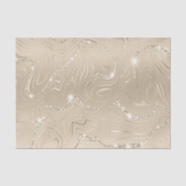 Papel De Seda Purpurina beige de fondo de Champagne de lujo