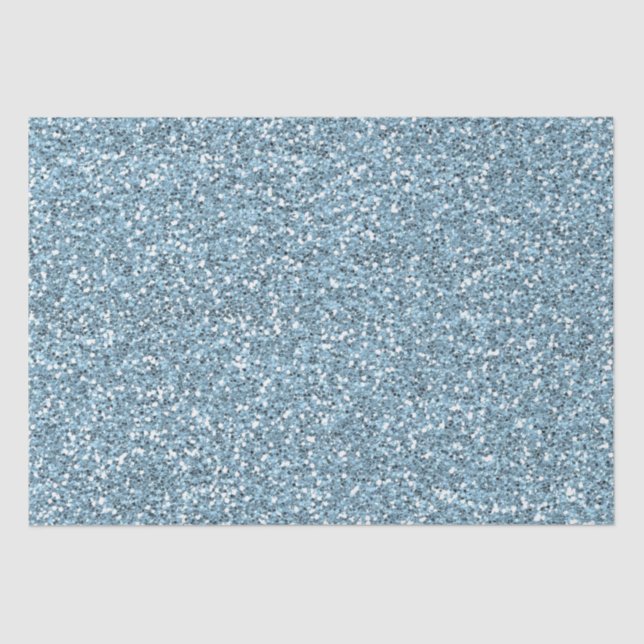 Papel De Seda Purpurina de Blue Faux (Anverso)