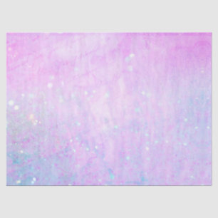 Papel De Seda Purpurina de imitación color rosa morado con guión