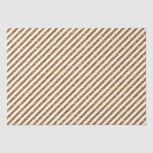 Papel De Seda Purpurina de oro a rayas