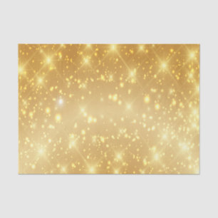 Papel De Seda Purpurina de oro de lujo