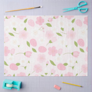 Papel De Seda Purpurina de primavera por todas partes