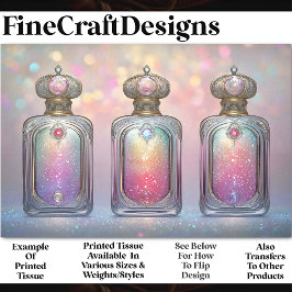 Papel De Seda Purpurina de Stardust Perfume Frascos AF5 Descarga