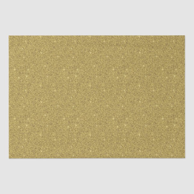 Papel De Seda Purpurina dorada (Anverso)