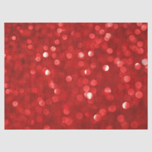 Papel De Seda Purpurina estilo bokeh rojo