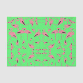 Papel De Seda Purpurina flamingo rosa brillante