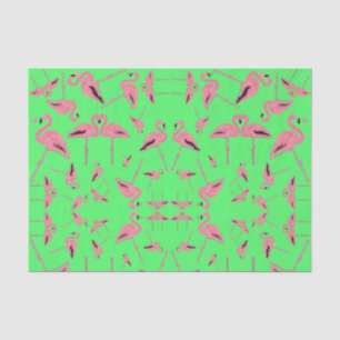 Papel De Seda Purpurina flamingo rosa brillante