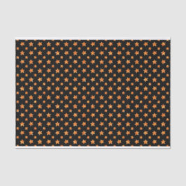 Papel De Seda Purpurina NEGRO Y NARANJA MIRA HALLOWEEN