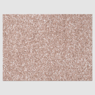 Papel De Seda Purpurina Peach Rosa Gold Luxe