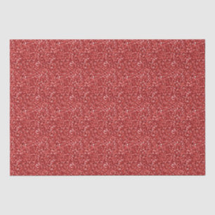 Papel De Seda Purpurina Roja