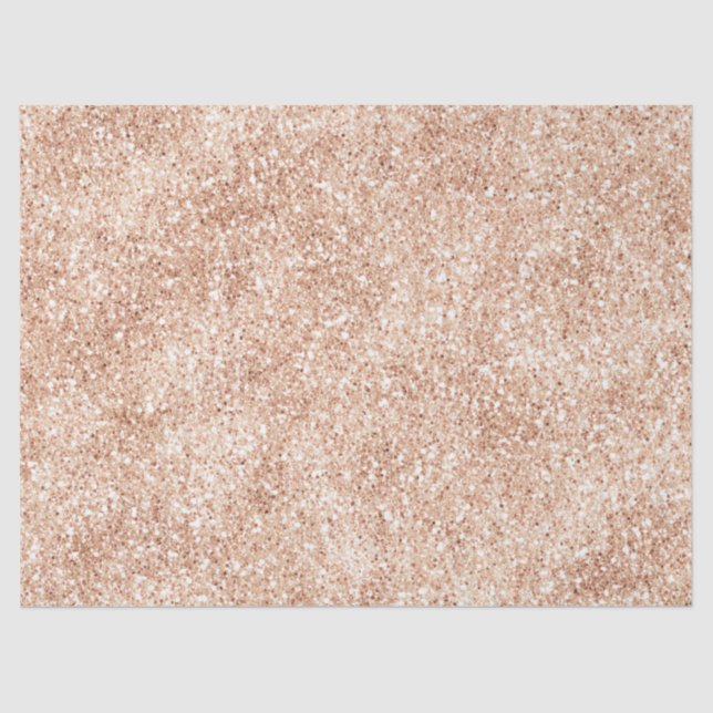 Papel De Seda Purpurina Rubor Gold de Peach    (Anverso)