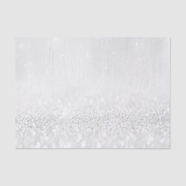 Papel De Seda Purpurina White Girly 16th Bridal (Anverso)