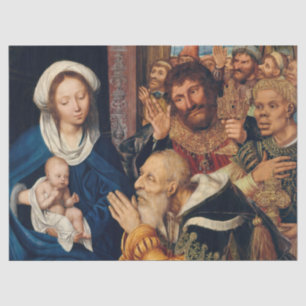 Papel De Seda Quentin Matsys - La Adoración del Magi