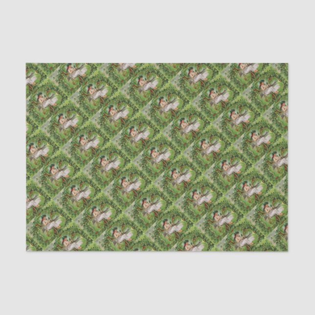 Papel De Seda Querido Pequeño Shamrock (Anverso)