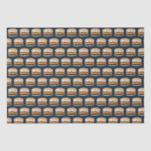 Queso con temática gastronómica barbacoa Hamburger