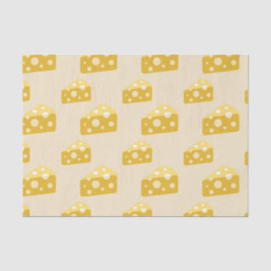 Papel De Seda Queso Suizo Emmental Amarillo Patrón Amante de la 