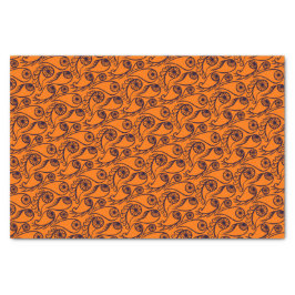 Papel De Seda Quirky Paisley Patrón Ojo Espeluznante Gracioso Ha