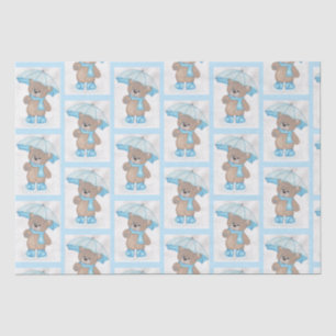 Papel De Seda Rainy Daze Teddy Bear