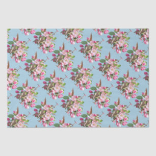 Papel De Seda Rama de flores de manzana