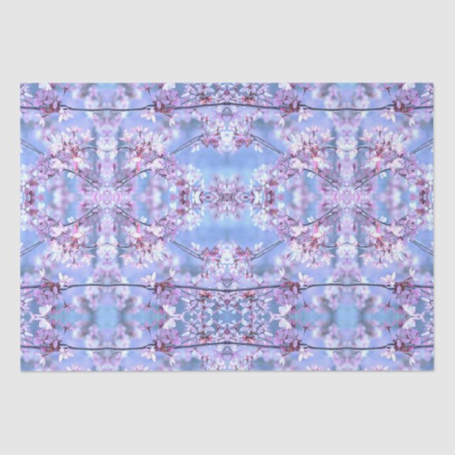 Papel De Seda Ramas de flores de cerezo (Anverso)