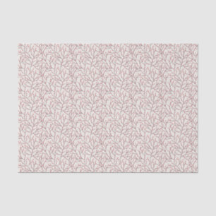Papel De Seda Ramas de Winterberry Rojas dibujadas a mano