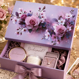 Papel De Seda Ramo de flor de rosa lavanda Decoupage